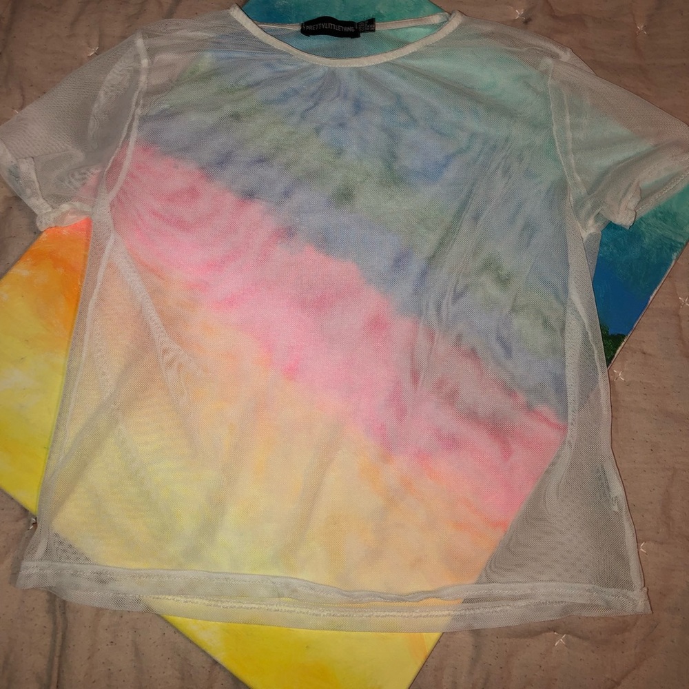 Mesh Crop Top